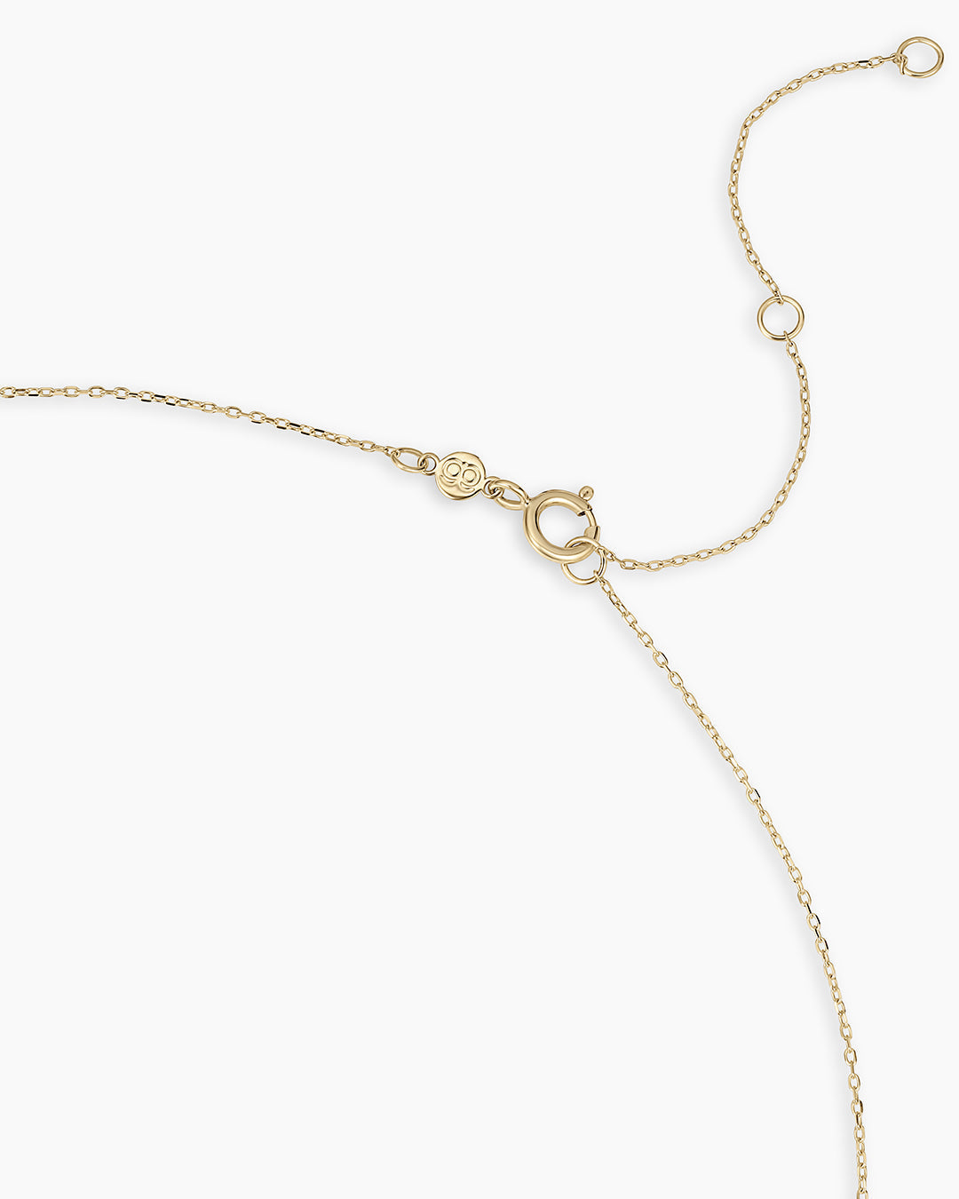 14K Classic Diamond Halo Charm Necklace