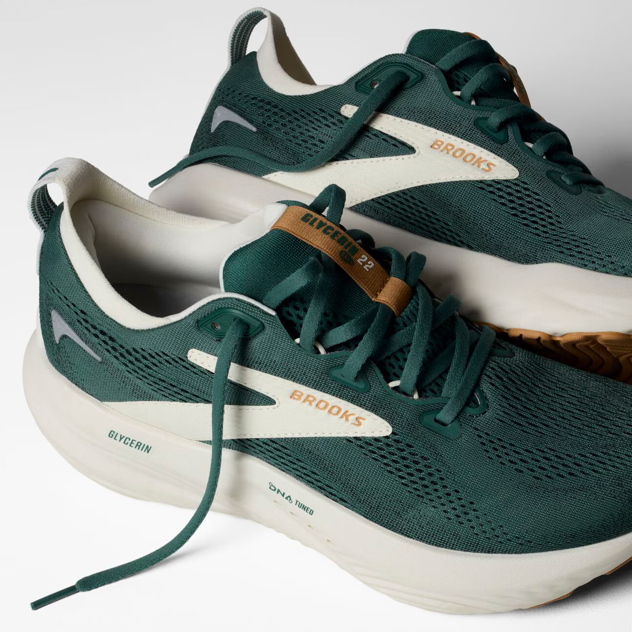 Brooks Men's Glycerin 22 - Jasper/Coconut/Taffy