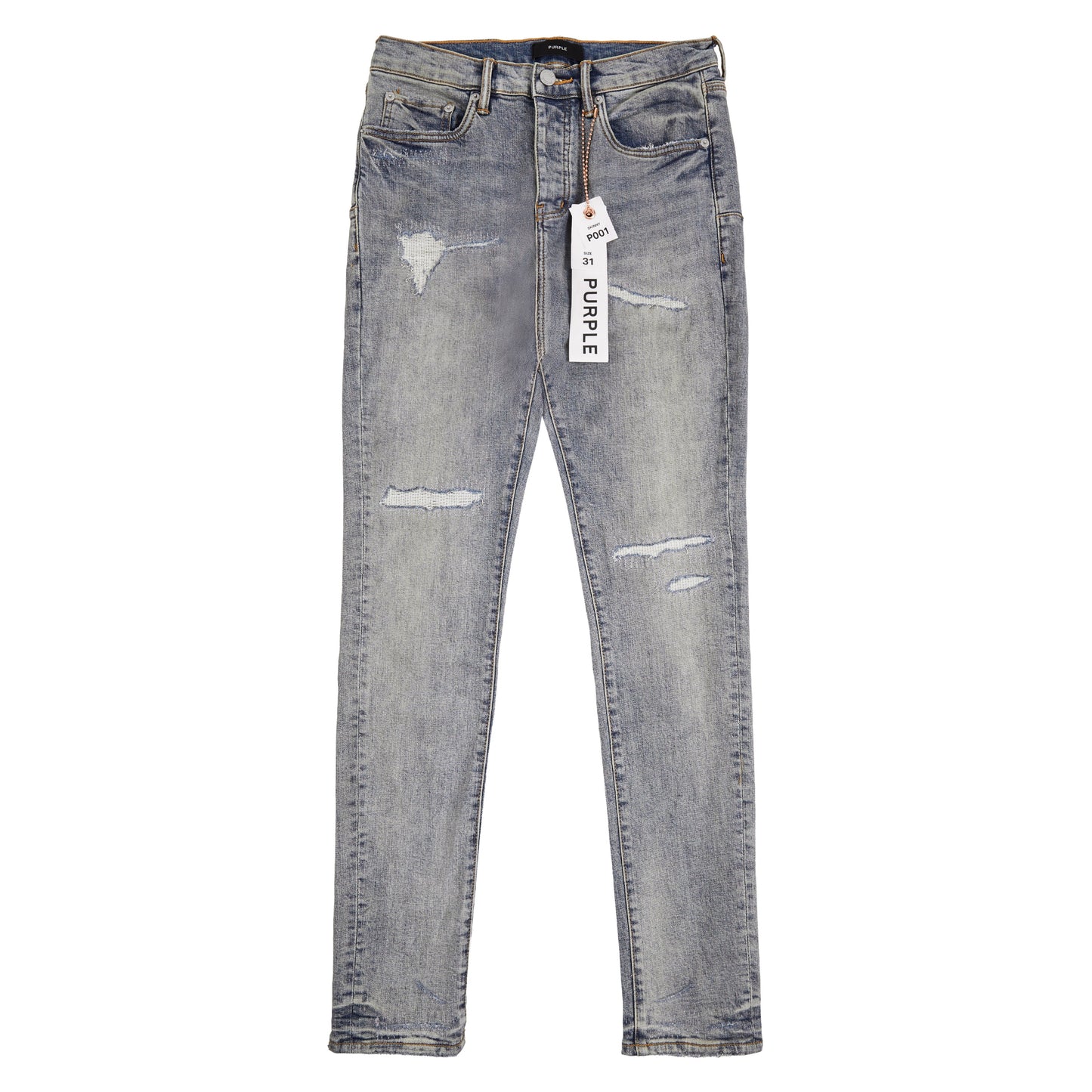 Light Blue Vintage Repair Denim