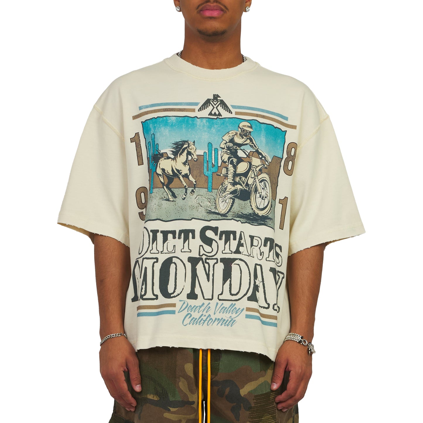 81 Racing Tee | Antique White