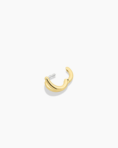Alphabet Single Huggie