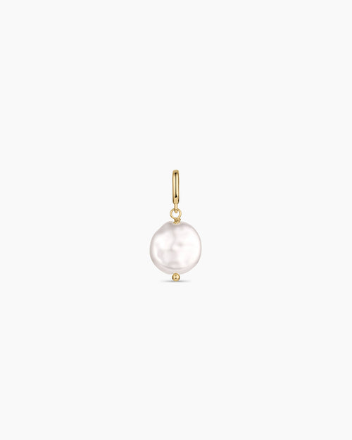 Coin Pearl Parker Charm