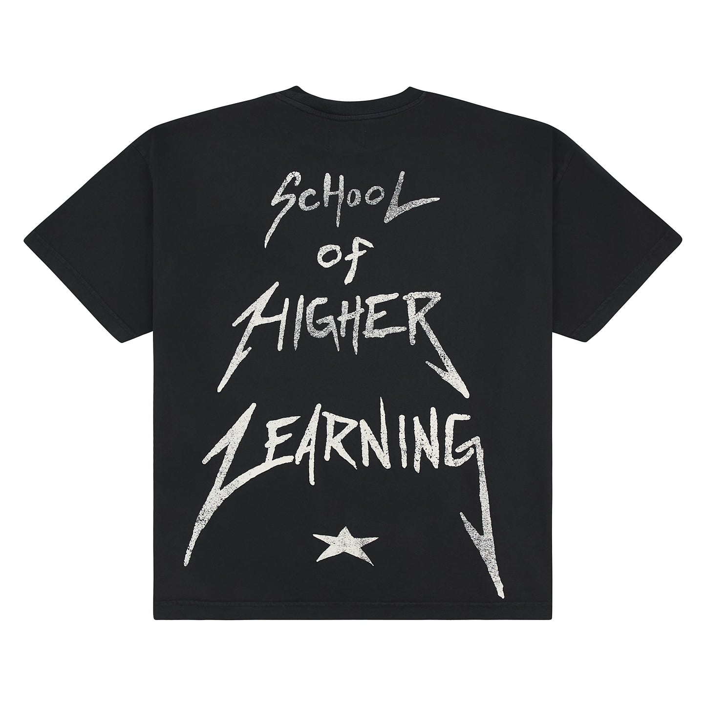 Higher Learning Tee | Vintage Black