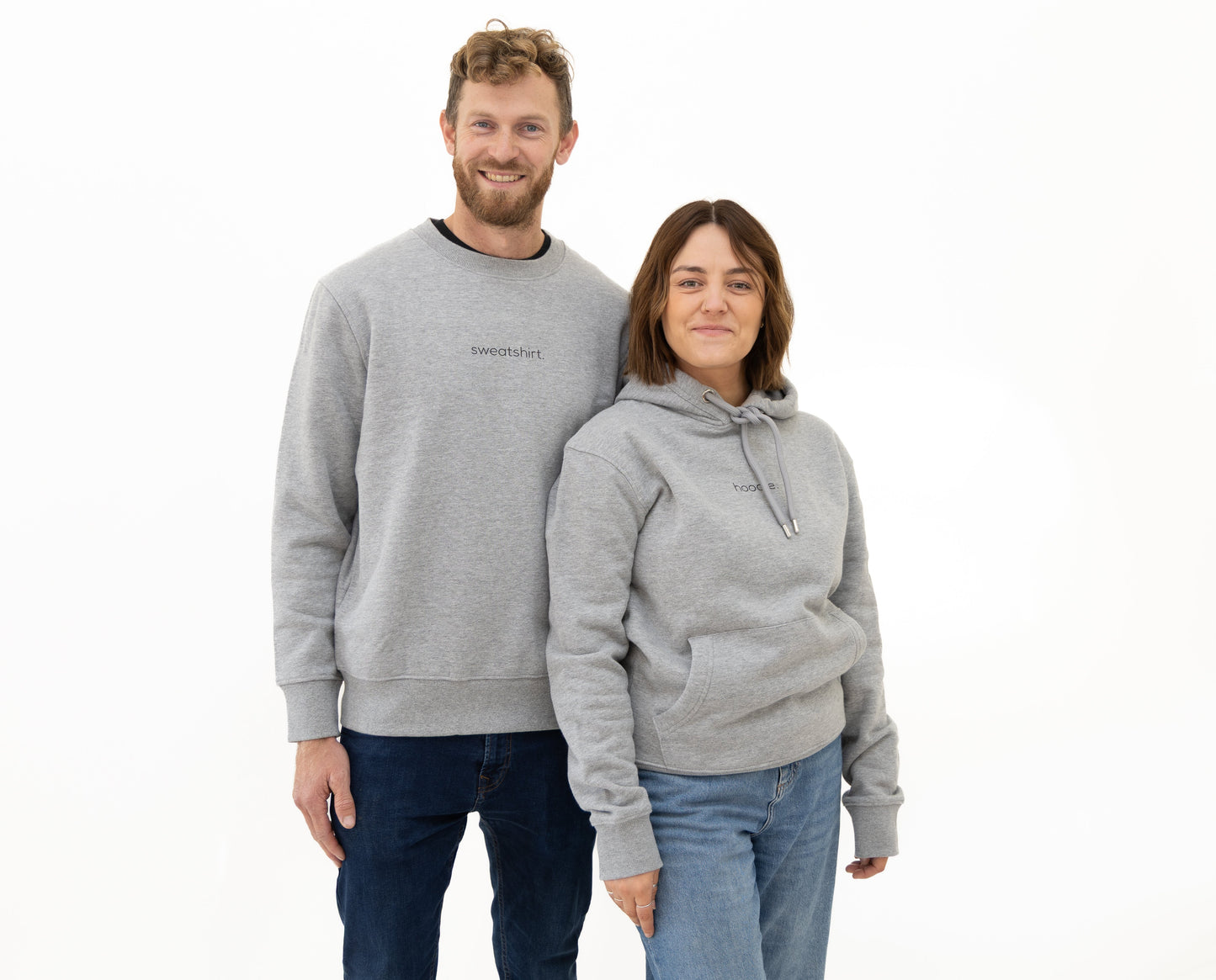 simple. hoodie. grey-marl.