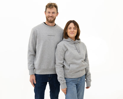 simple. hoodie. grey-marl.