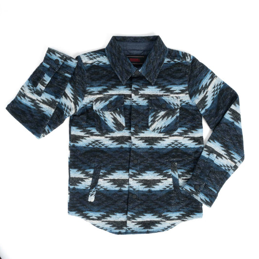 *Rock & Roll Denim Boy's Aztec Shirt Jacket - FINAL SALE