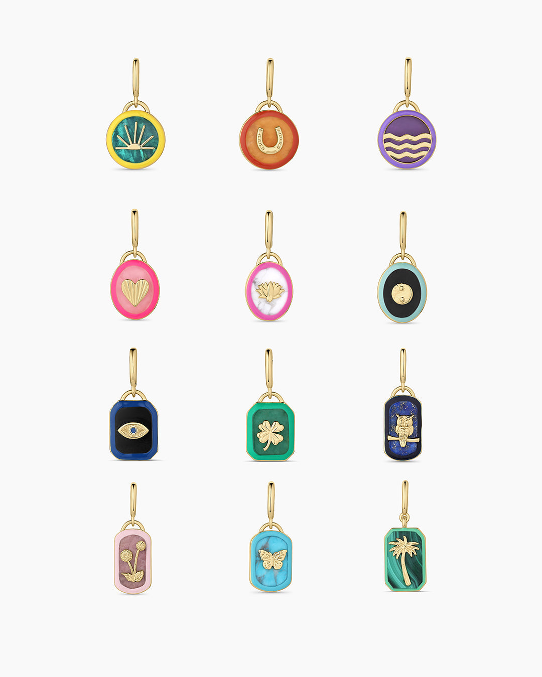 Power Gemstone Compassion Parker Charm