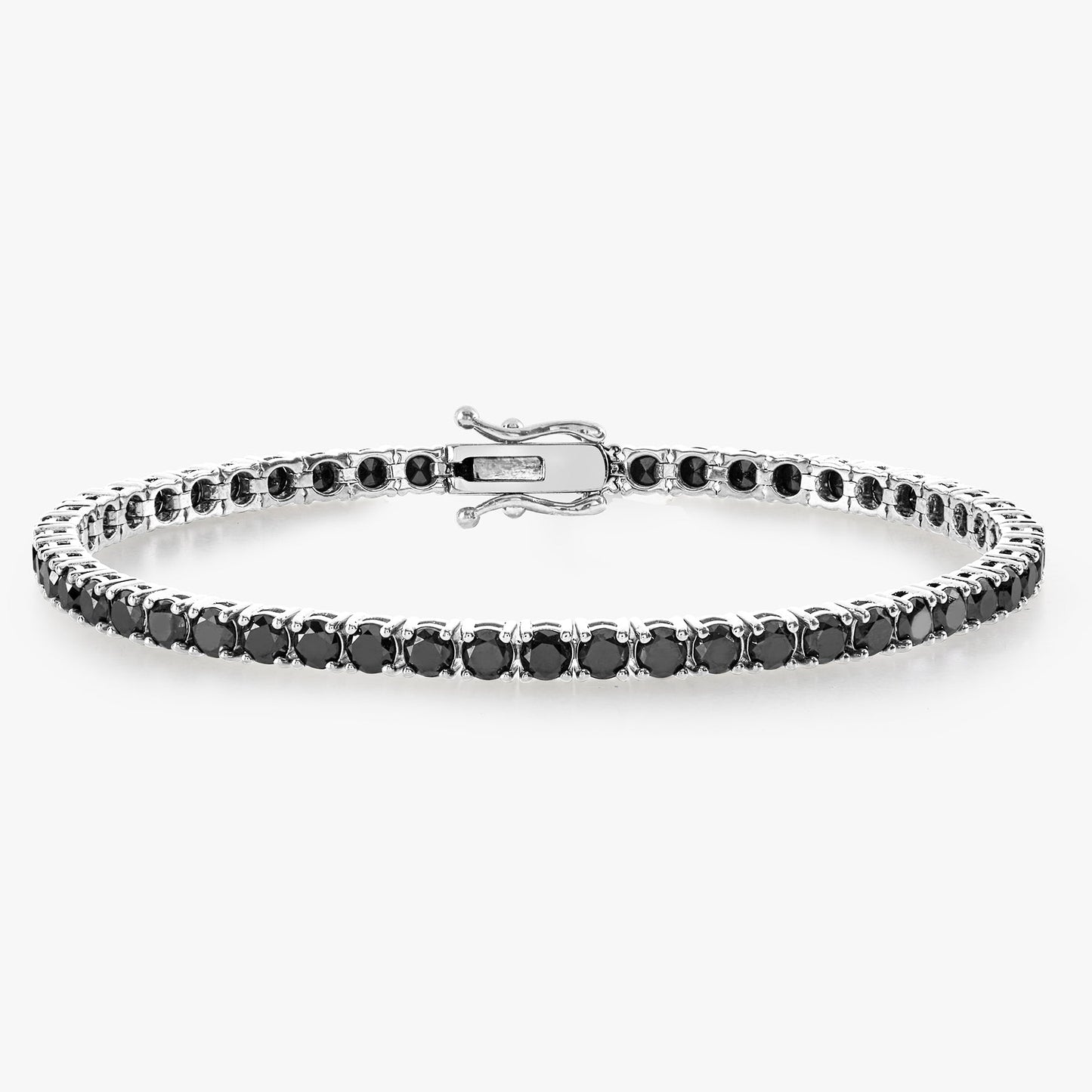 Jaden Black Diamond Tennis Bracelet 7.45 ctw