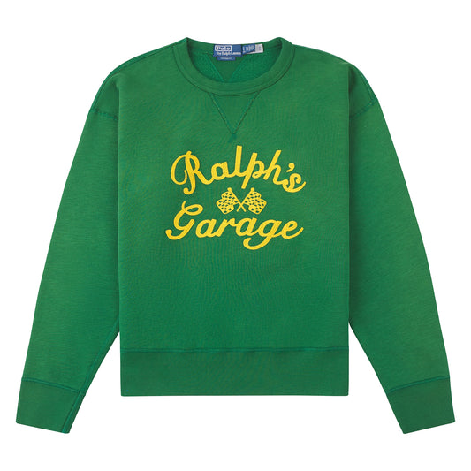Ralph's Garage Sweatshirt | Tennis Green