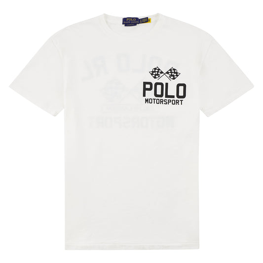 Finished Line Tee | White