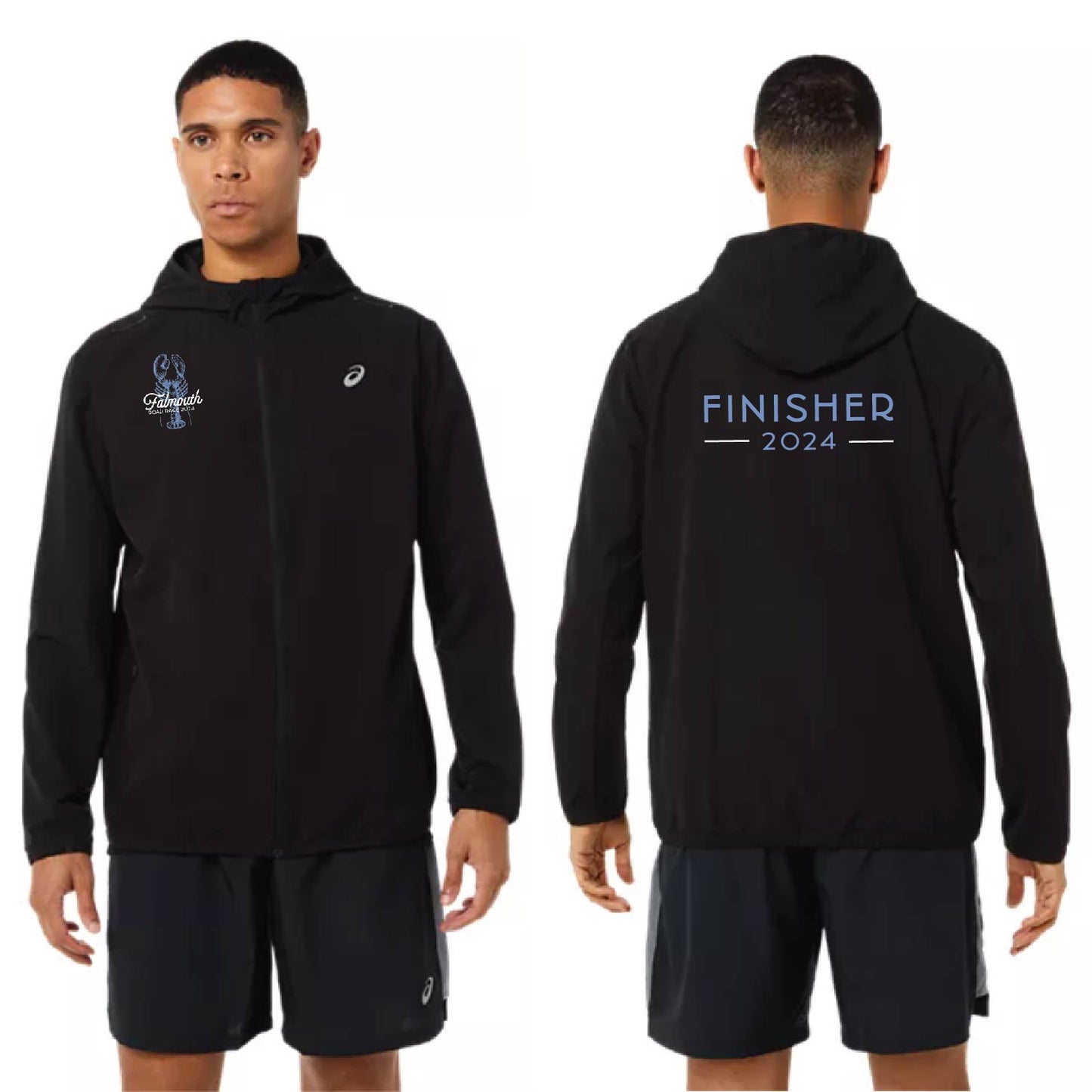 ASICS Men's Falmouth Road Race 2024 Finisher - Ready Set Jacket (2011C256-001) FRR28-24 (POS)