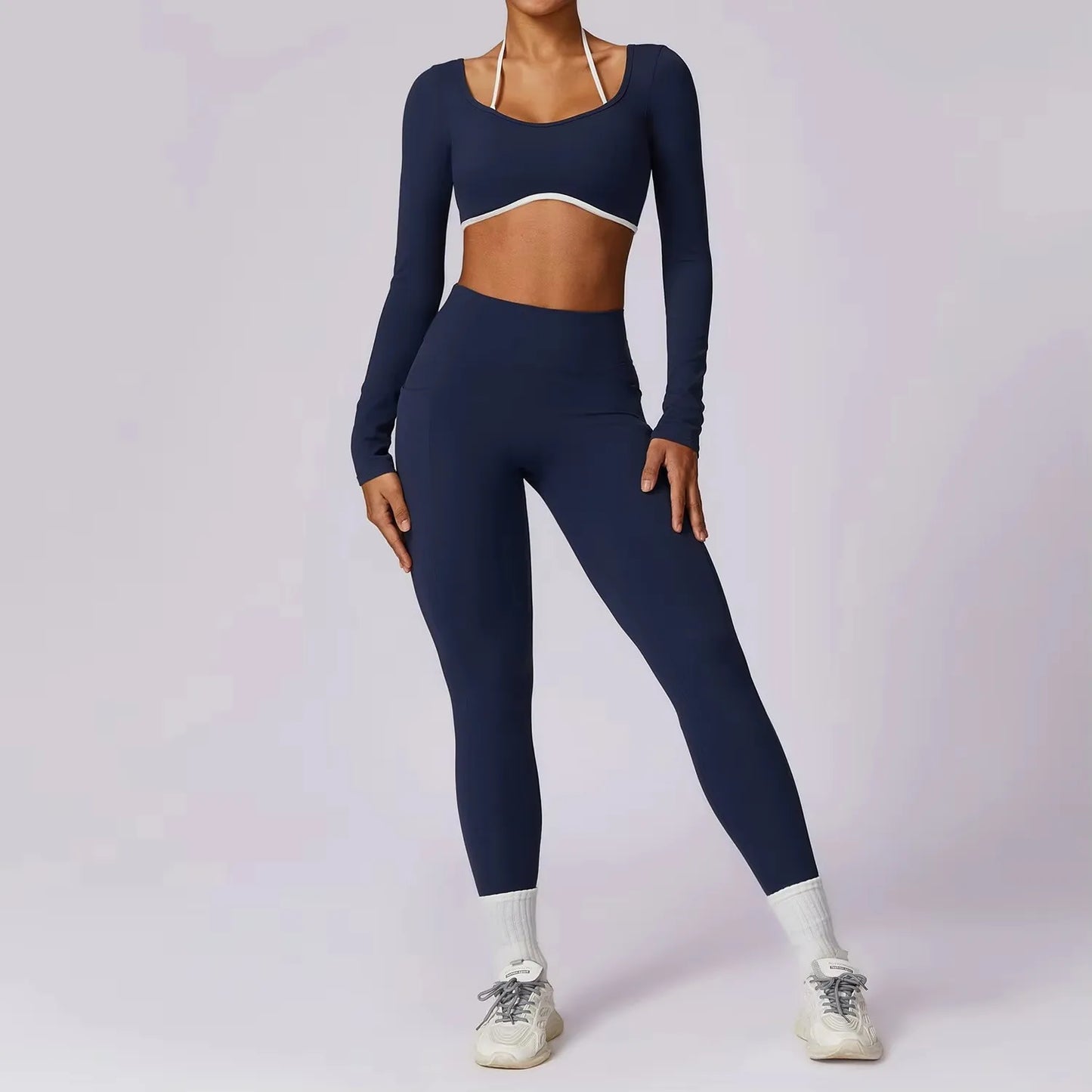 2PCS Women Push Up Workout Set
