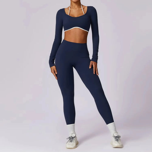 2PCS Women Push Up Workout Set