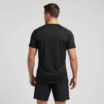 Pink Flex Long Logo Performance Tee