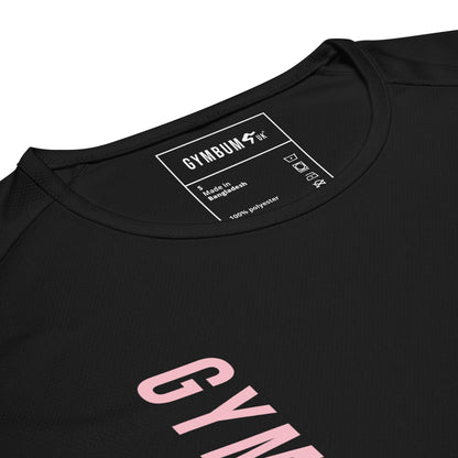 Pink Flex Long Logo Performance Tee