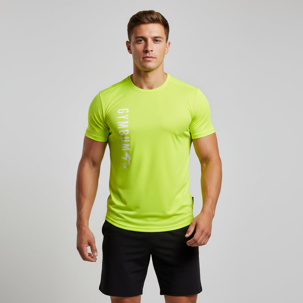 Pink Flex Long Logo Performance Tee