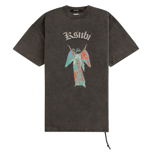 Angelik Excess Tee | Acid Black
