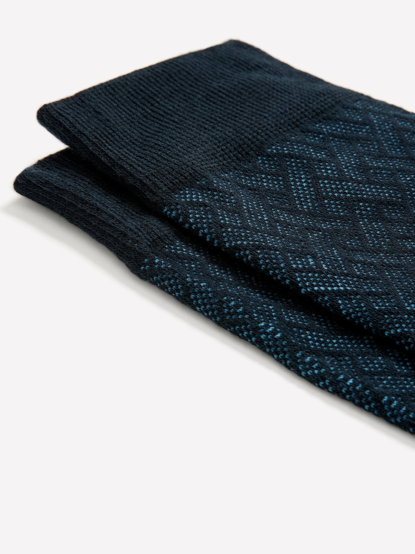 Dress Socks with Geometric Pattern