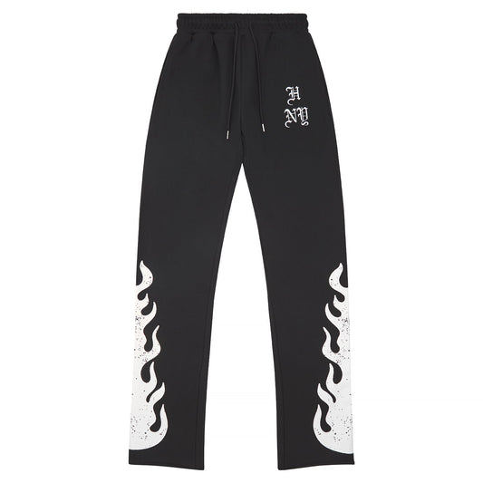 Flames Sweatpant | Black