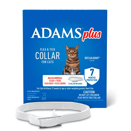 Adams Plus Flea & Tick Collar For Cats